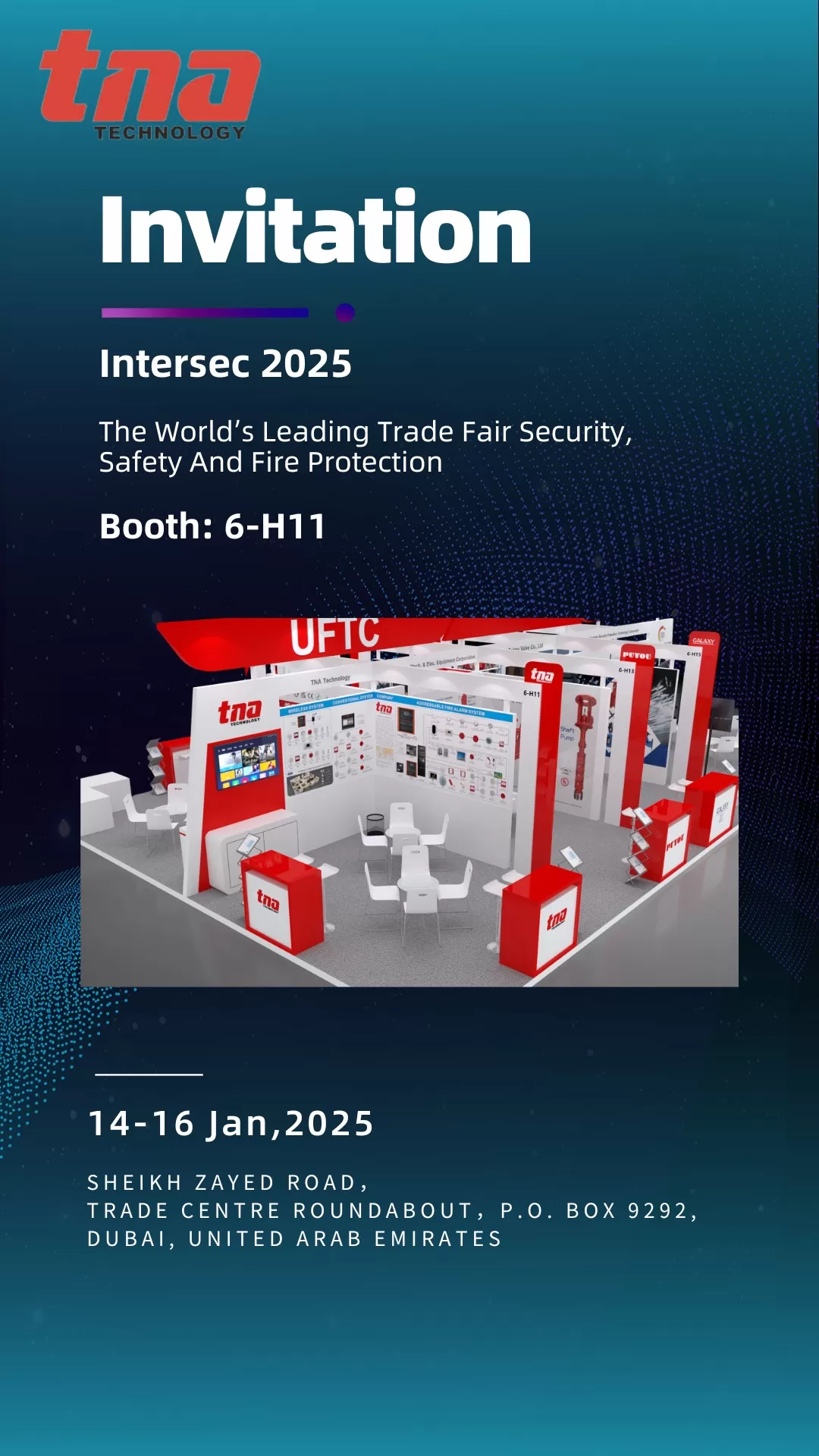 INTERSEC DUBAI 2025 - TANDA Looking Forward To Meeting You